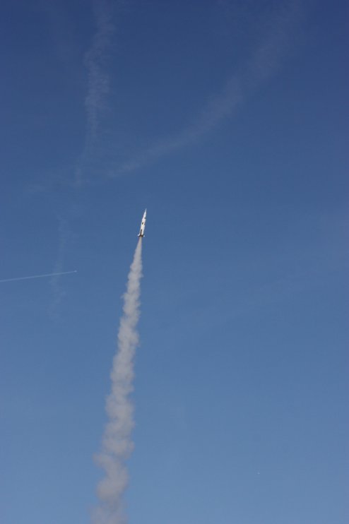 Maketa Saturnu 5 - let